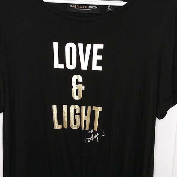 Gabrielle Union Love & Light Tee - Picture 3 of 9